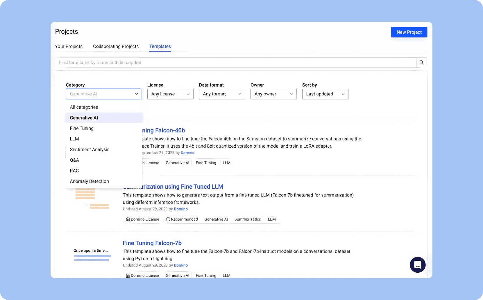 Discover and resuse AI assets
