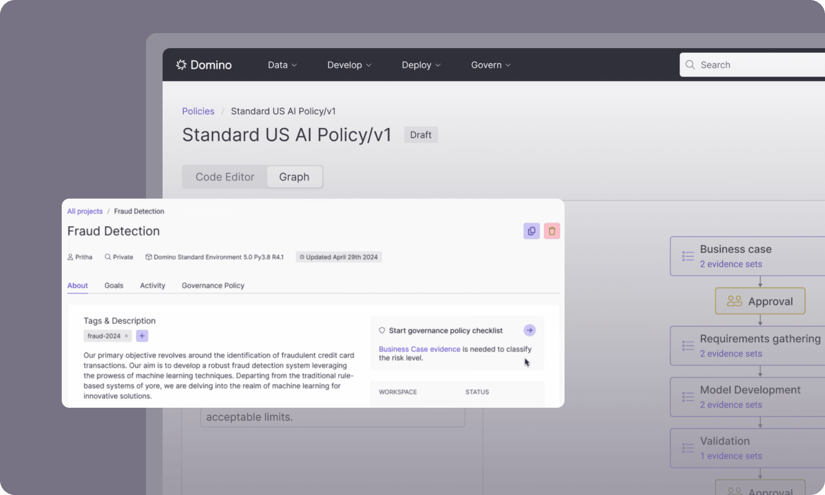 Domino fraud detection